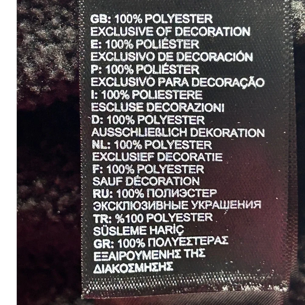 The North Face Mens Fleece Full‎ Zip Jacket Black L G